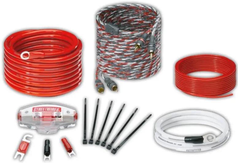 MTX Audio ZNX10K - Pack d'alimentation 10mm² 5m avec RCA «Zero Noise» symétrique - 1