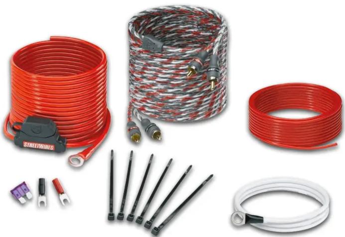 MTX Audio ZNX6K - Pack d'alimentation 6mm² 5m avec RCA - 1