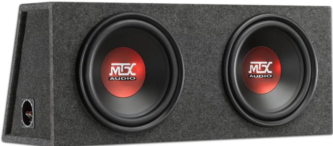 MTX Audio RT10x3DS - Dual 12" vented enclosure 700W RMS 2800W Peak 20 - 1