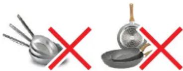 FALMEC Quantum - Saucepans suitable for induction hobs: - 1
