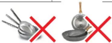 FALMEC Quantum - Casseroles compatibles avec l'induction : - 1