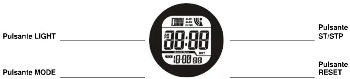 TECHNOLINE WT 947 - WT947 - ISTRUZIONI OROLOGIO RADIOCONTROLLATO DIGITALE (DCF) - 1