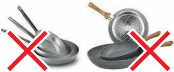 FALMEC Quantum Easy - Las vajillas poseen fondos differentes. - 1