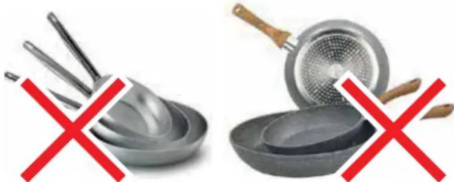 FALMEC Quantum Easy - Kochgeschirr kann entsprechiche Böden aufweisen. - 1