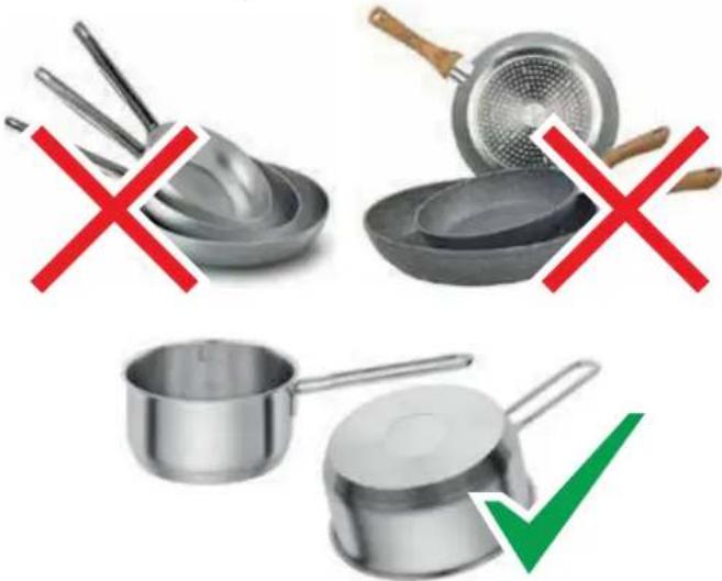 FALMEC Quantum Easy - Le stoviglie hanno fondi differenti - 1