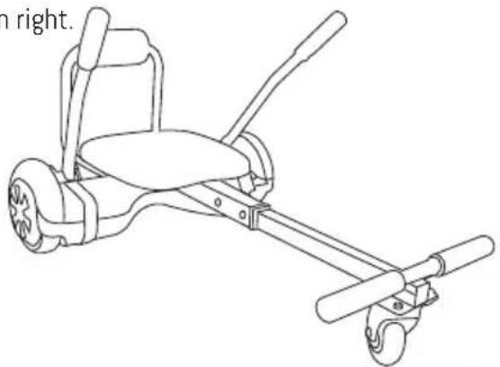 ARCHOS eKart - Using the hoverboard with the ARCHOS eKart - 1