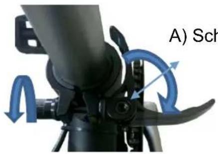 ARCHOS Cyclee - d. Montage des Sattels - 1