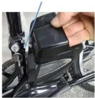 ARCHOS Cyclee - e. Montage des Akkus - 1