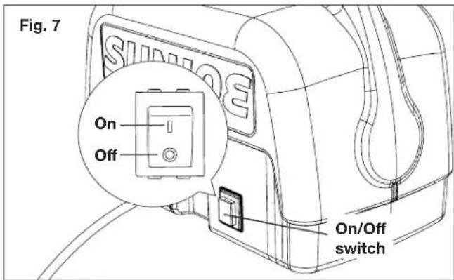 Sun Joe WA24CLTE - Starting + Stopping - 3