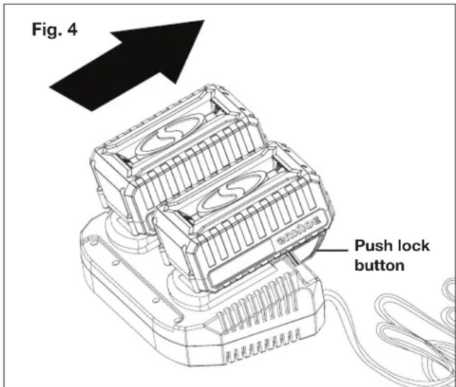 Sun Joe 24VX2DTS15CT - Charging the Battery - 4