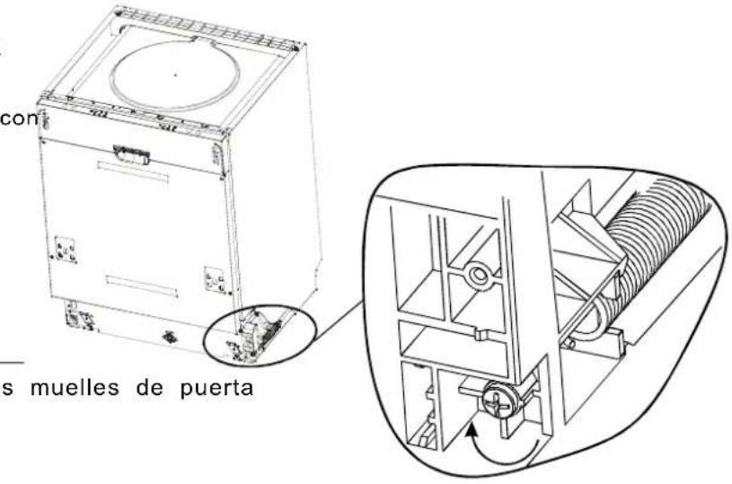Orima OR12774 BI - - Ajuste de la tension de los muelles de puerta - 1