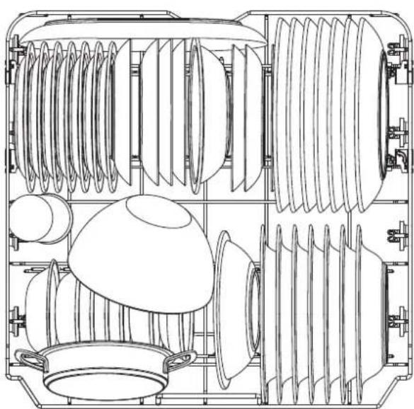 Orima OR12774 BI - Panier inférieur : - 1
