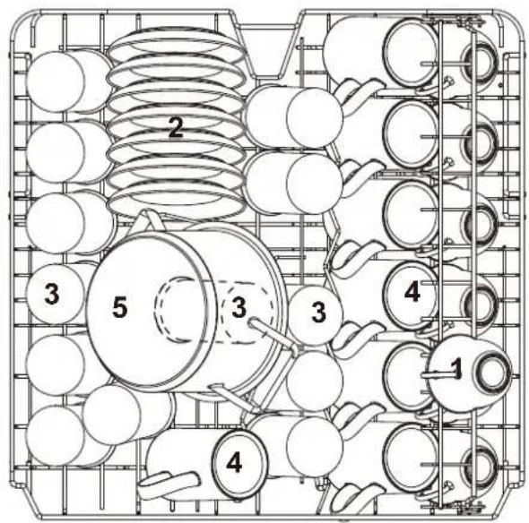 Orima OR12774 BI - Cesto Superior: - 1