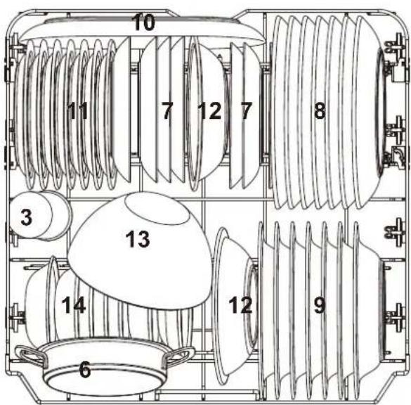 Orima OR12774 BI - Cesta inferior: - 1