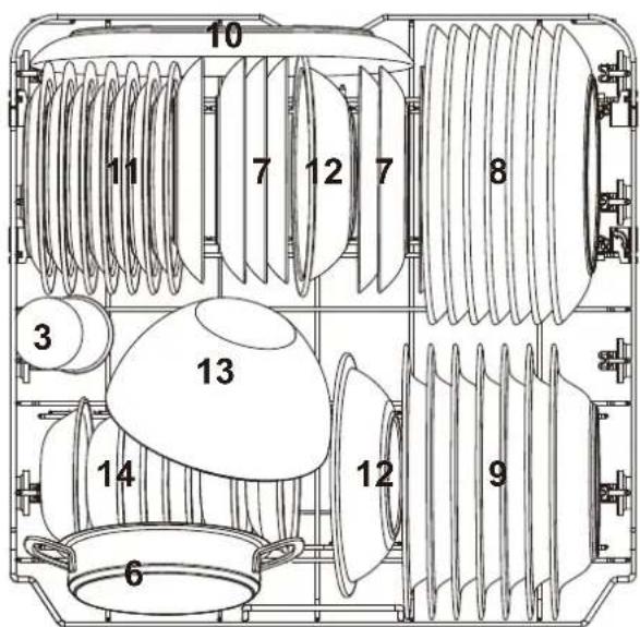 Orima OR12774 BI - Cesto Inferior : - 1