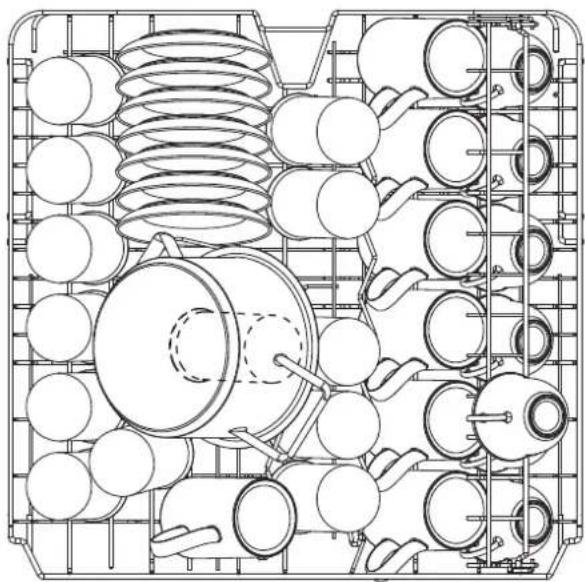 Orima OR12774 BI - Panier supérieur : - 1