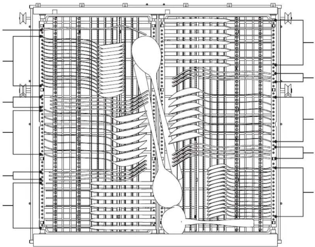 Orima OR12774 BI - Tiroir à couverts : - 1