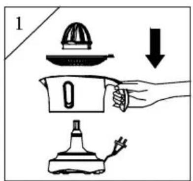 Orima ORP883 - How to use your juicer - 1