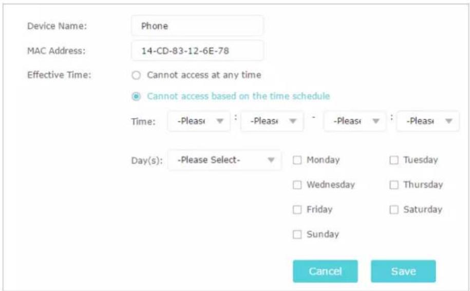 TP-LINK RE700X - Access Control - 4