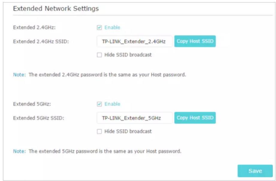 TP-LINK RE700X - • Pour modifier le nom du réseau sans fil (SSID) : - 1