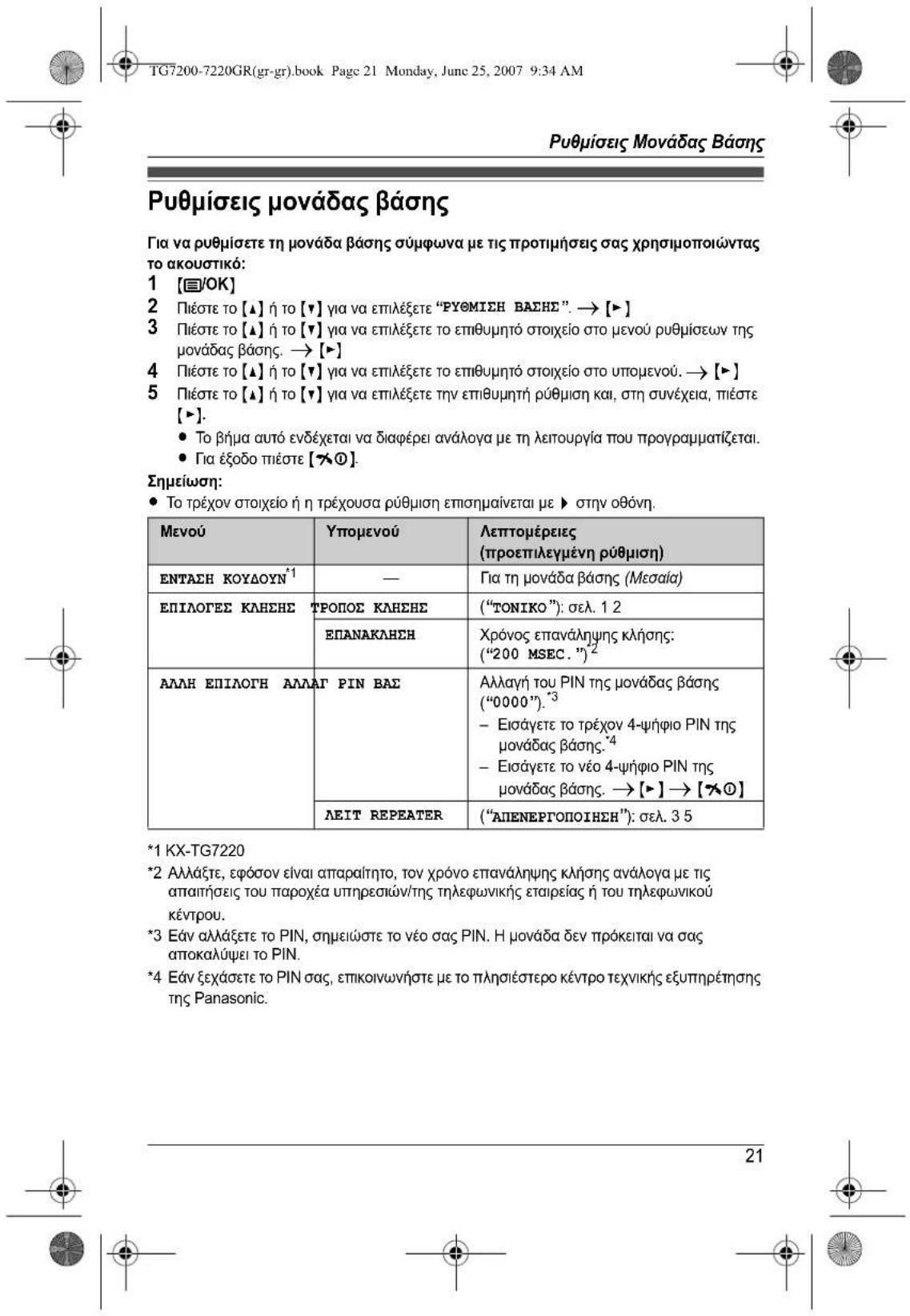 PANASONIC KXTG7200GR - 20