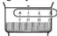 PANASONIC ERCTW1 - Estimated cutting height - 1