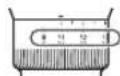 PANASONIC ERCTW1 - Acessorio pente [A] - 2