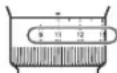 PANASONIC ERCTW1 - Estimated cutting height - 2