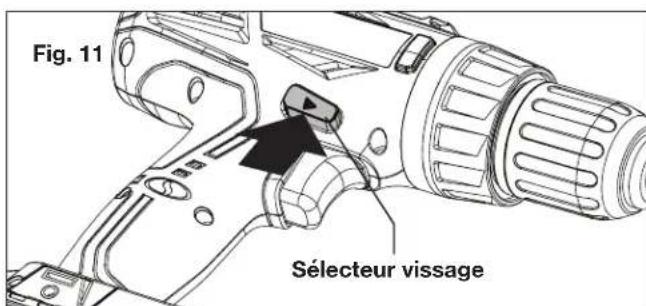 Sun Joe 24VDDKLTX - Choix du sens de rotation - 1