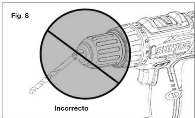 Sun Joe 24VDDKLTX - Instalación y retrolo de brocas - 4
