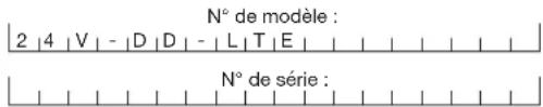 Sun Joe 24VDDLTE - Numéros de modèle et de série - 1