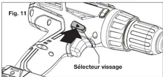 Sun Joe 24VDDLTE - Choix du sens de rotation - 1