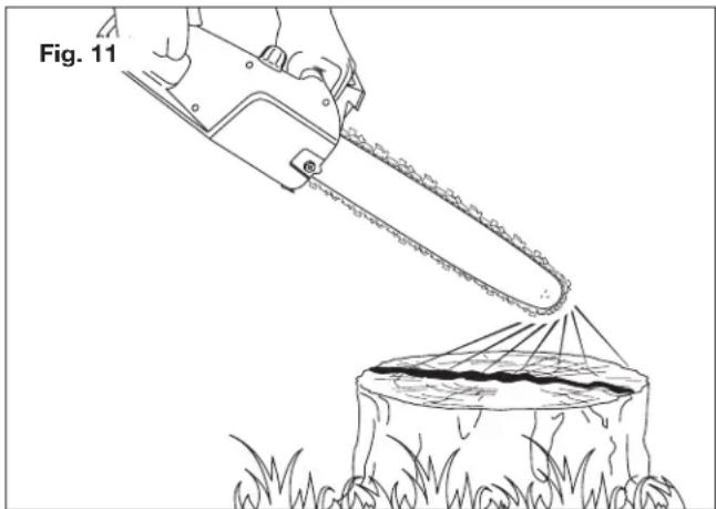 Sun Joe 24V10CSCT - - Checking the chain tension - 1