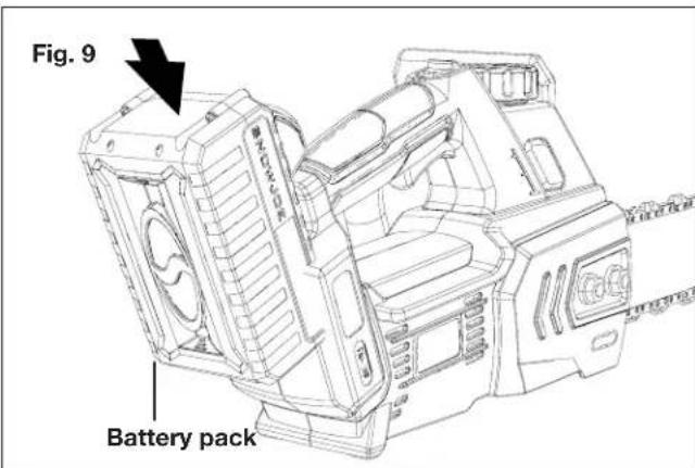 Sun Joe 24V10CSCT - Starting and Stopping - 2