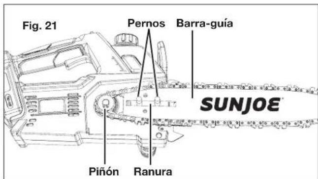 Sun Joe 24V10CSCT - Reemplazo de la barra-guía y cadena - 5