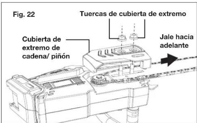 Sun Joe 24V10CSCT - Reemplazo de la barra-guía y cadena - 6