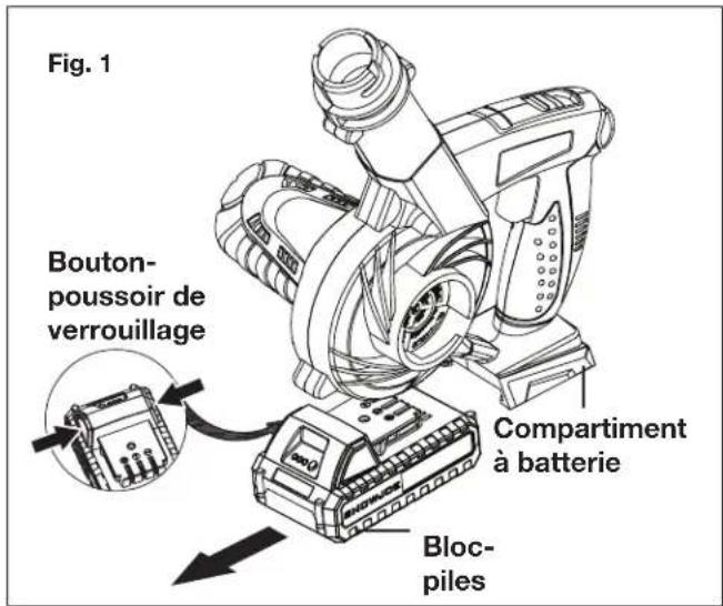 Sun Joe 24VWSBCT - Comment charger la batterie - 1