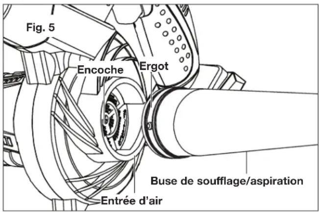 Sun Joe 24VWSBCT - Assemblage pour le mode aspirateur - 1