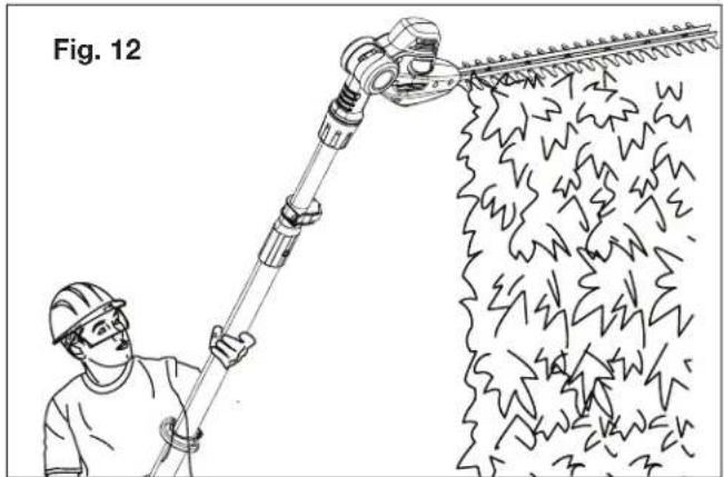 Sun Joe SJH901E - Using the Pole Hedge Trimmer - 1
