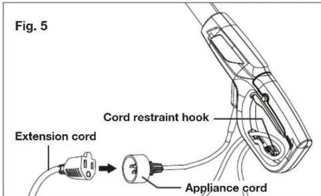 Sun Joe SJH901E - Connecting to Power Supply - 1
