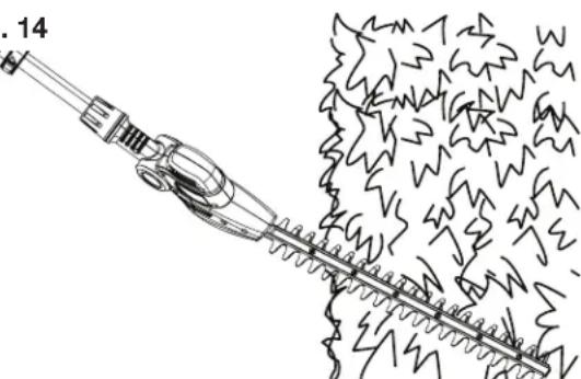 Sun Joe SJH901E - Utilisation du taille-haie à manché t'électoscopique - 3