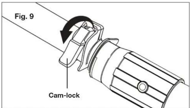 Sun Joe SJH901E - Adjusting the Telescoping Pole - 3