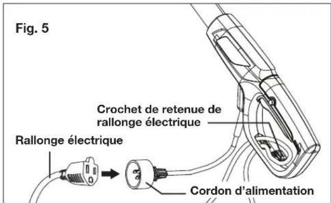 Sun Joe SJH901E - Branchement sur une source d'alimentation electrique - 1