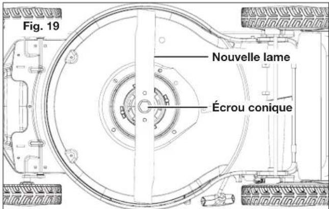 Sun Joe 24VX221LMCT - Changement de lame - 3