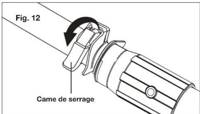 Sun Joe 24VPHT17CT - Réglage du manche télescopique - 3