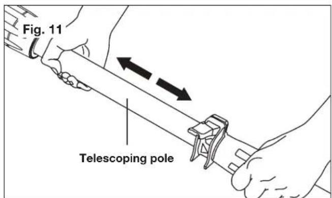 Fig. 11 Telescoping pole
