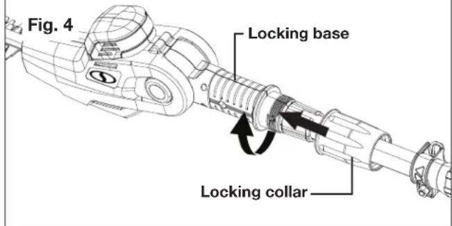 Fig. 4 Locking base Locking collar