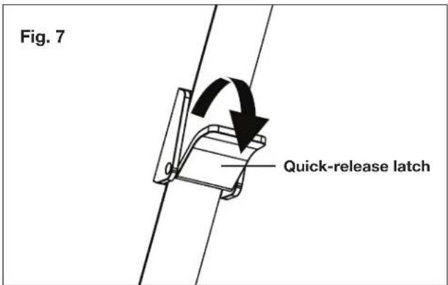 Fig. 7 Quick-release latch