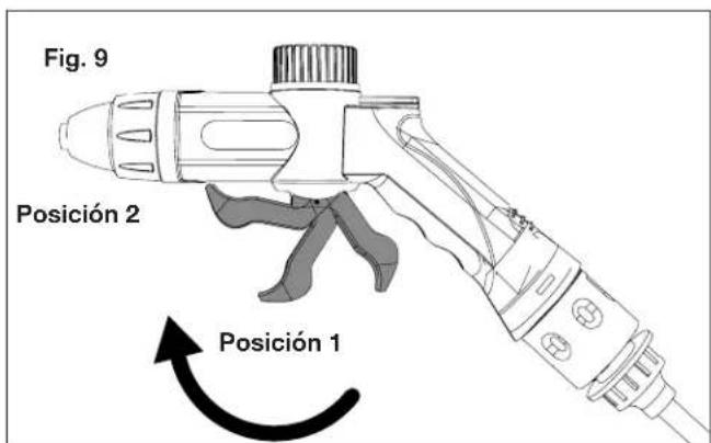 Sun Joe 24VPSW25CT - Uso de la pistola rociadora - 2