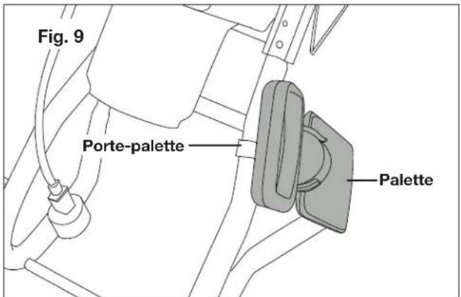 Fig. 9 Porte-palette Palette